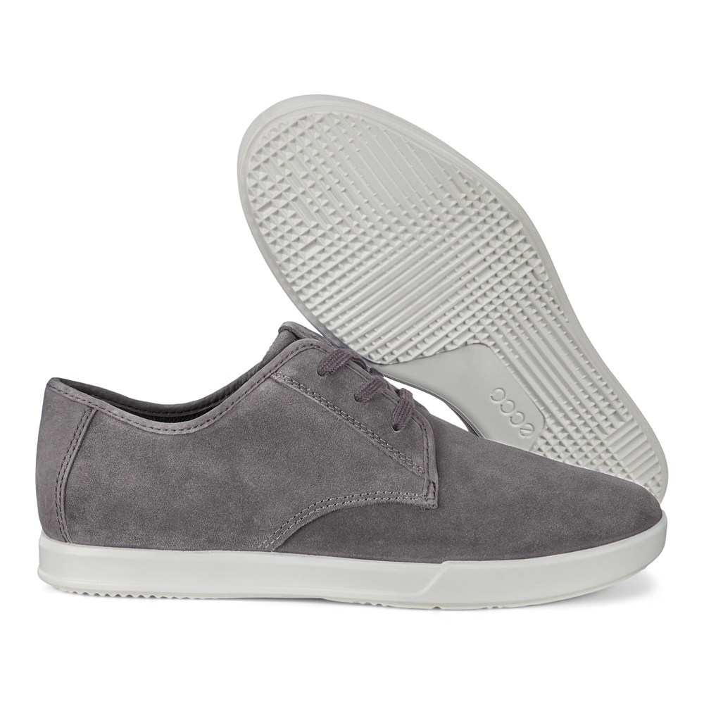 Tenis Hombre - ECCO Collin 2.0 Lace-Up - Grises Oscuro - EVM598634